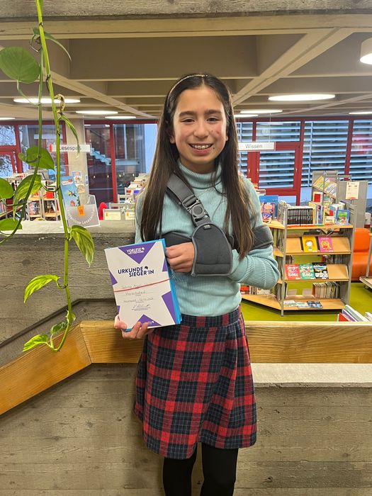 Vorlesewettbewerb Sabina