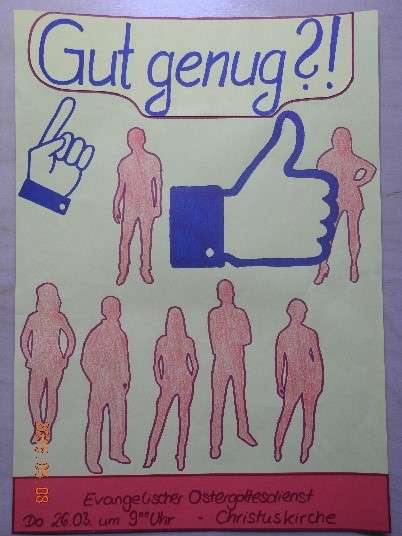  Plakat Gut genug?